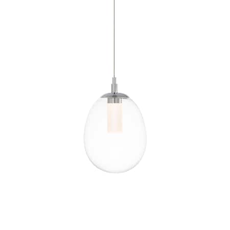 Dweled Bolla 6in LED Mini Pendant 3000K in Chrome PD-672